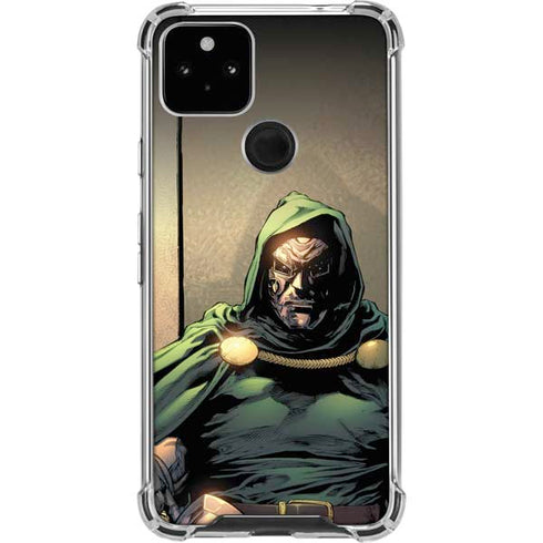 Marvel Dr. Doom Doctor Victor Von Doom Google Pixel 5a 5G Clear Case